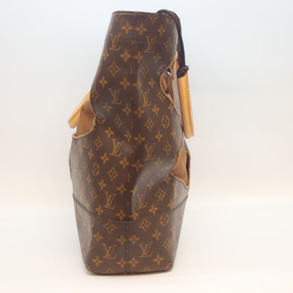 Louis Vuitton Comme des Garcons M40279 Monogram with Holes Tote Bag