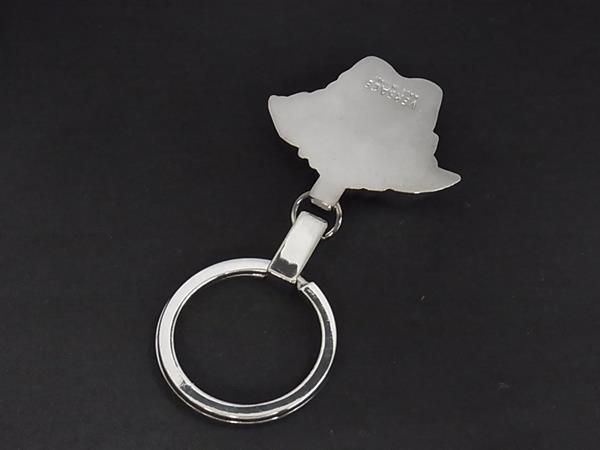 Versace Key Holder Medusa Silver Metal Unisex