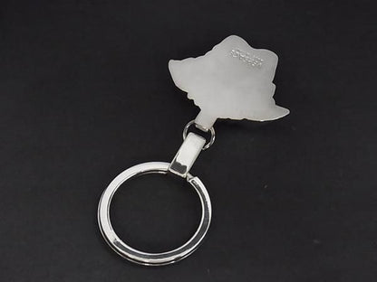 Versace Key Holder Medusa Silver Metal Unisex