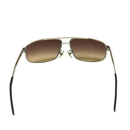 Gucci Sunglass Es - Gg1789 S Dark Brown and Light Brown and Gold