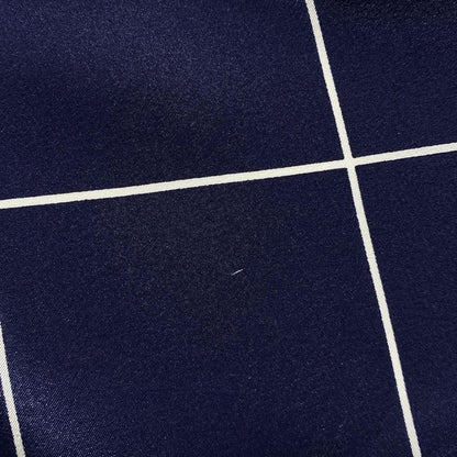 Chanel Scarf - Navy White and Gold Bag Pattern (classic Handbag Matelasse )