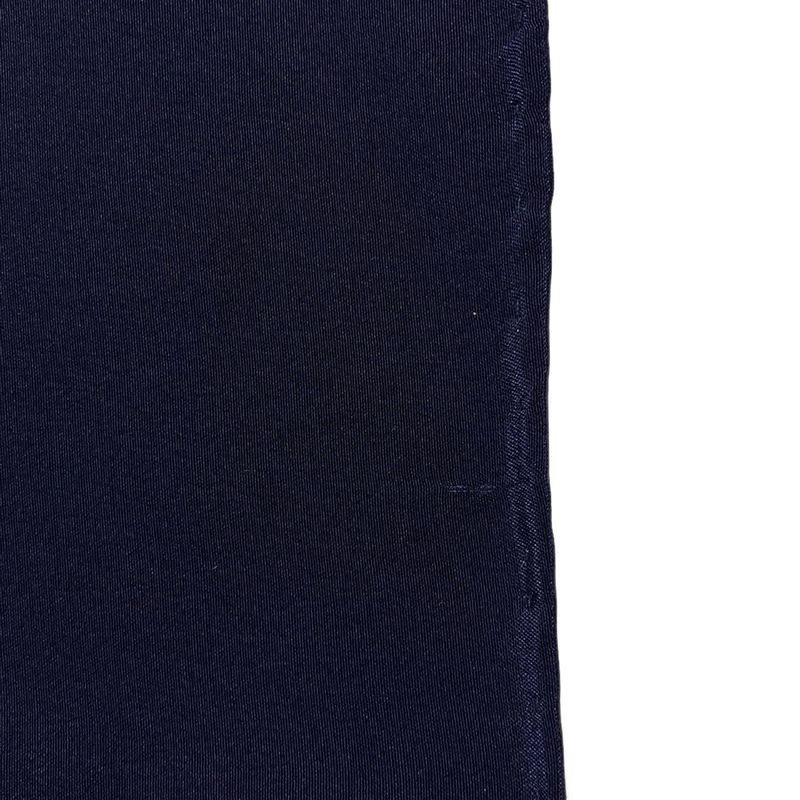 Chanel Scarf - Navy White and Gold Bag Pattern (classic Handbag Matelasse )