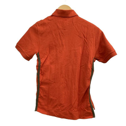 Hermes Short Sleeve Polo Shirt Size S Men's - 3054 Orange and Dark Gray Serie