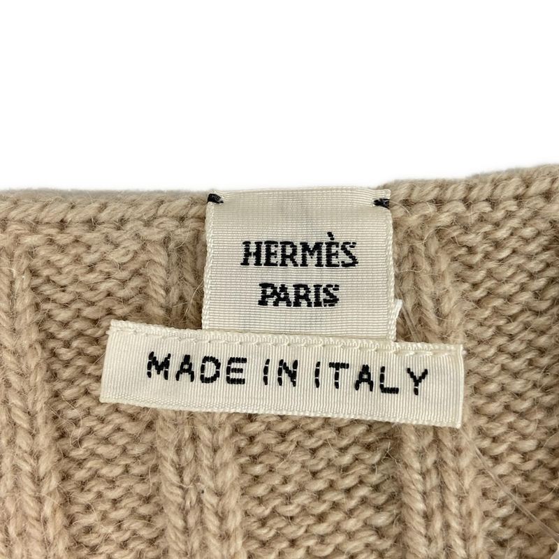 Hermes Dress Size 38 M Women's Excellent Condition - 57-7705 Beige Crew Neck