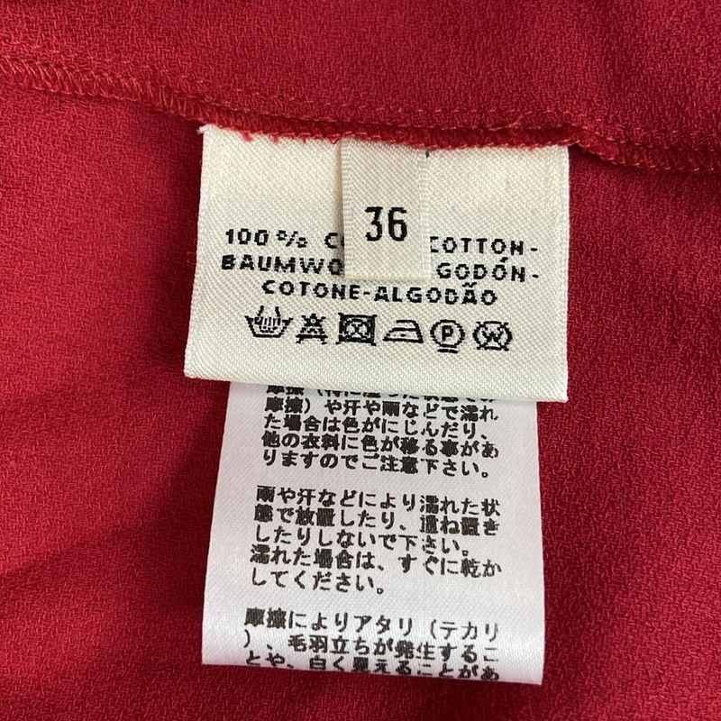 Hermes Short Sleeve Cut and Sewn Size 36 S Women's Excellent Condition