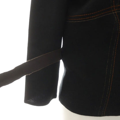 Prada Knitted Sweater Long Sleeve M Black An25