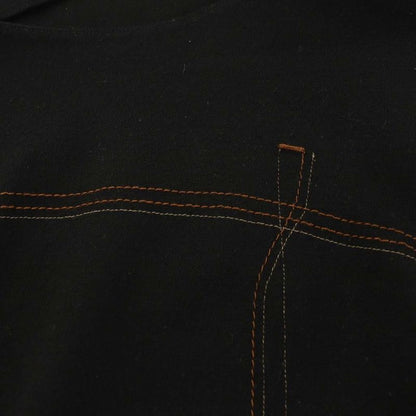 Prada Knitted Sweater Long Sleeve M Black An25