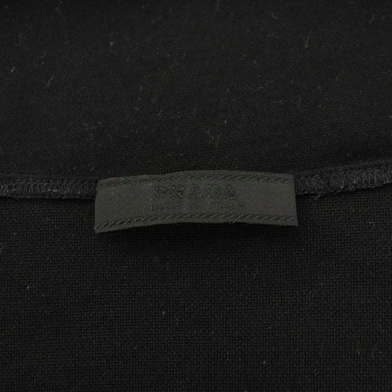 Prada Knitted Sweater Long Sleeve M Black An25