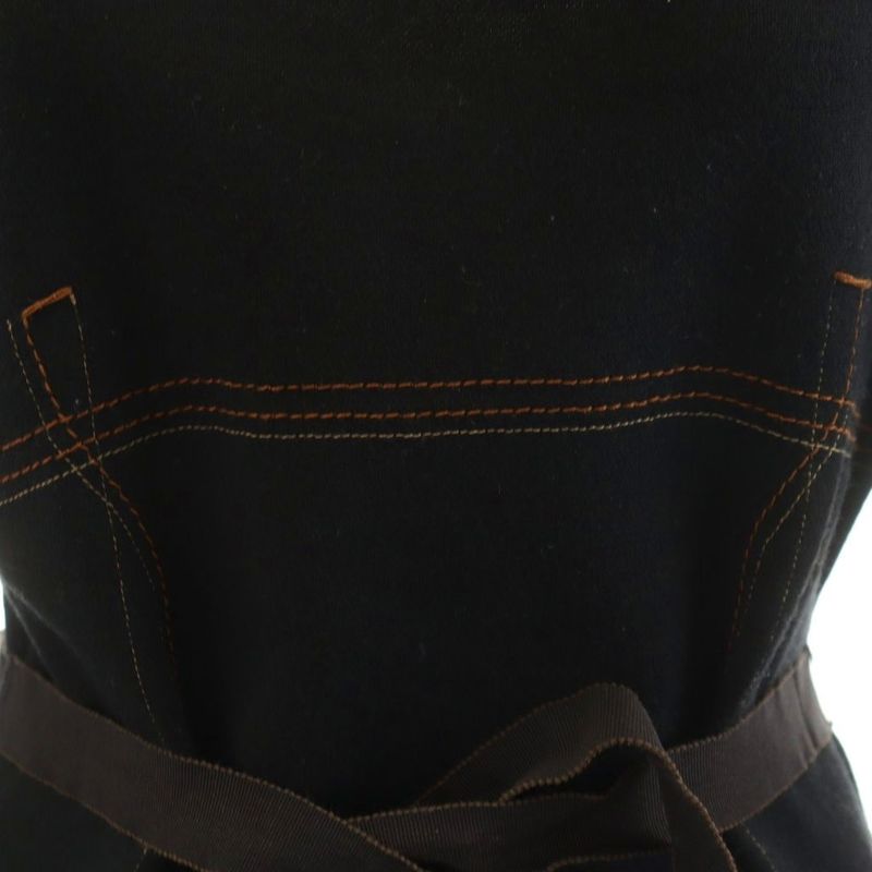 Prada Knitted Sweater Long Sleeve M Black An25