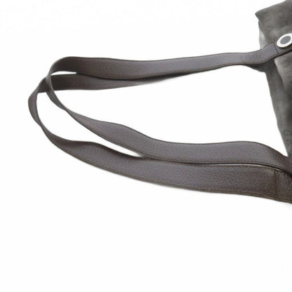 Bvlgari Bvlgari Logomania Canvas Tote Bag Shoulder Bag Dark Brown Yo25