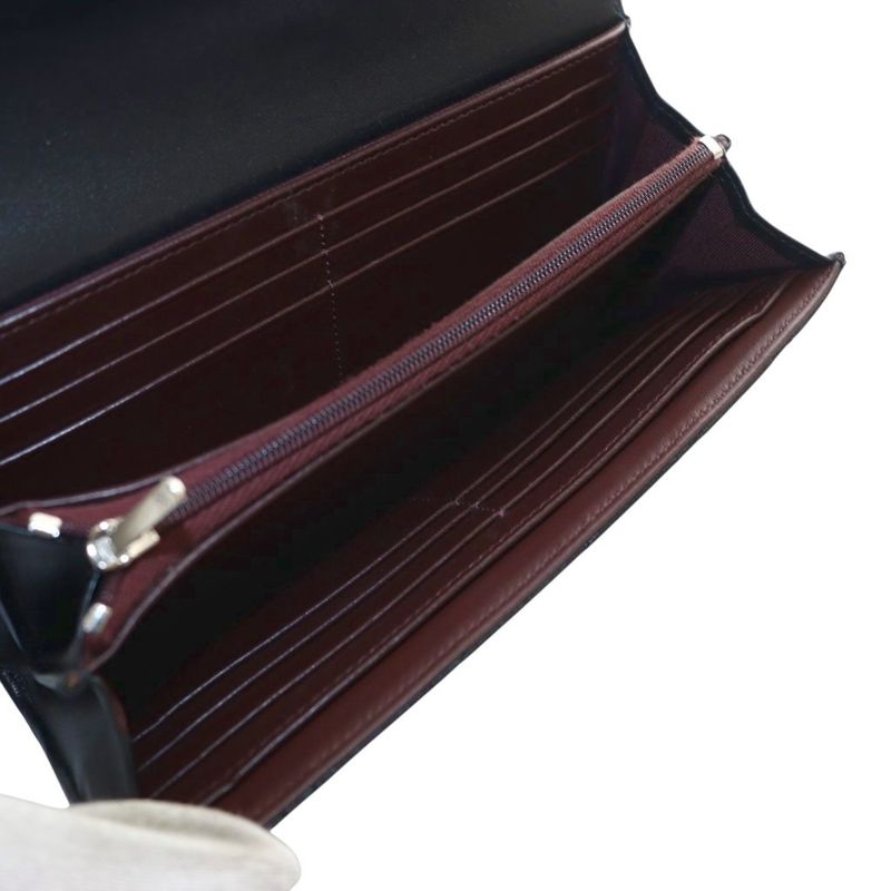 Chanel Classic Long Wallet Long Wallet Flap Matelasse Coco Mark Lambskin 31st