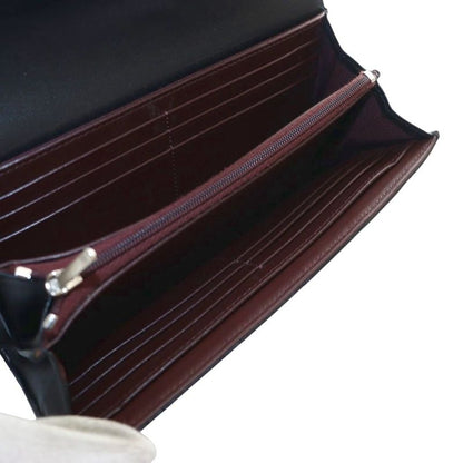 Chanel Classic Long Wallet Long Wallet Flap Matelasse Coco Mark Lambskin 31st