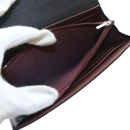 Chanel Classic Long Wallet Long Wallet Flap Matelasse Coco Mark Lambskin 31st