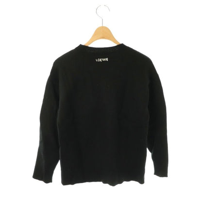 Loewe Graphic Sweater Knit XS Black Df - OS