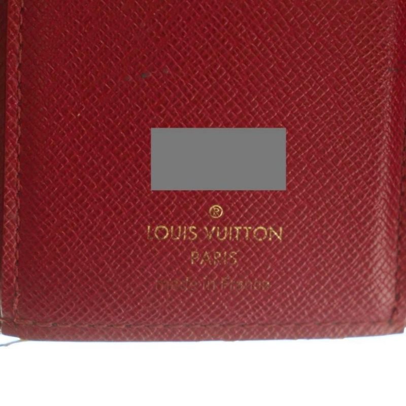 Louis Vuitton Portefeuille Victorine Wallet Trifold Coin Purse Monogram Pattern