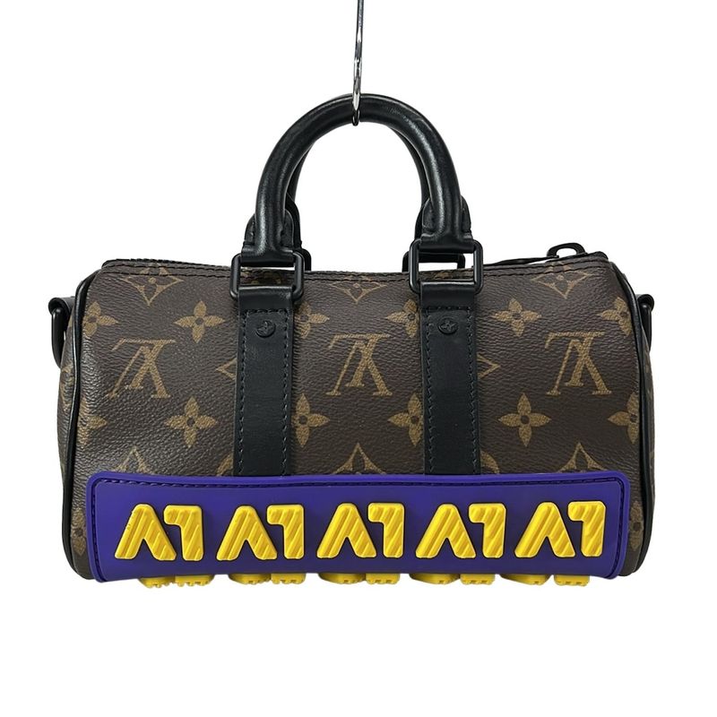 Louis Vuitton Handbag LV Rubber Keepall XS M45788 Monogram × Multi