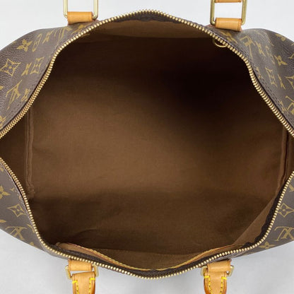 Louis Vuitton Speedy 40 Boston Bag Commuter Handbag Monogram Brown M41522 Women