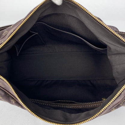 Louis Vuitton Boulogne Shoulder Bag Monogram Mini Lin Ebène M95225 Women