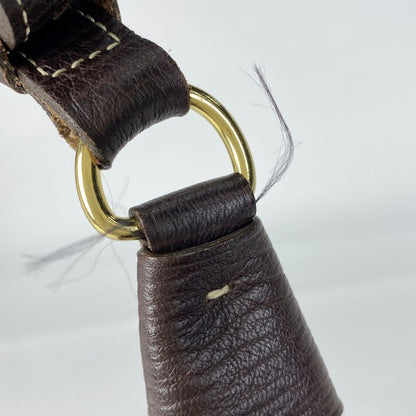 Louis Vuitton Boulogne Shoulder Bag Monogram Mini Lin Ebène M95225 Women