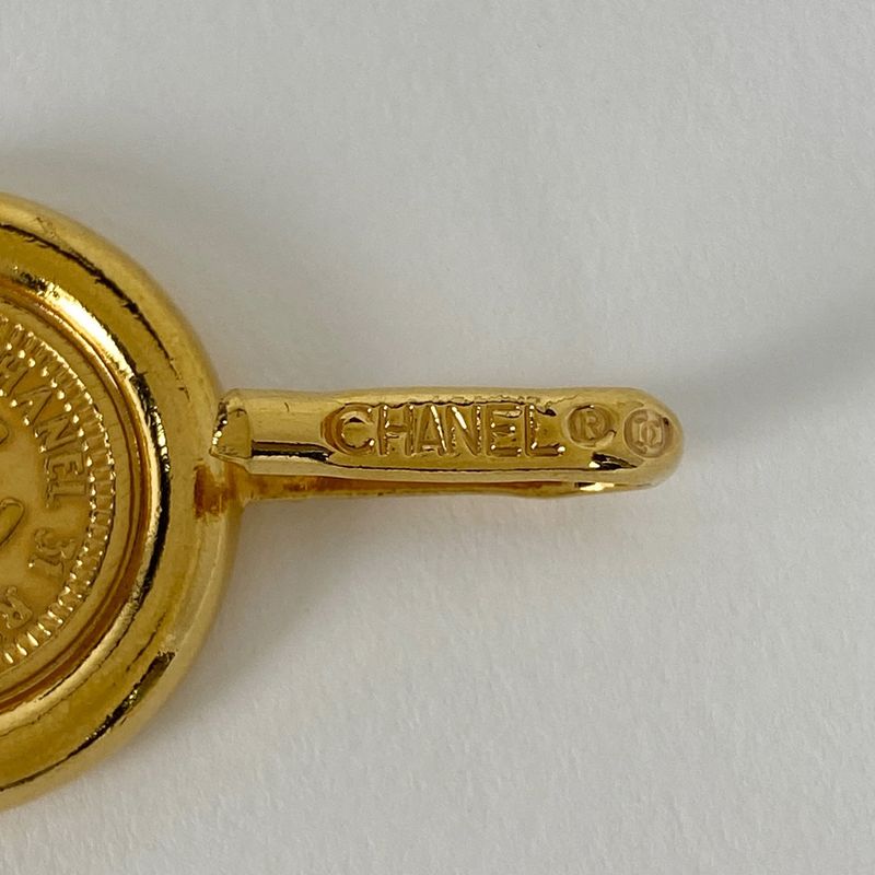 Chanel Coco Mark Chain Belt GP Gold Ladies