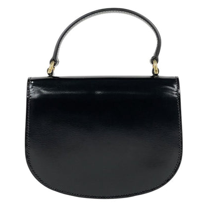 Celine Triomphe Handbag Buzas 2way Shoulder Bag Handbag Leather Black Women