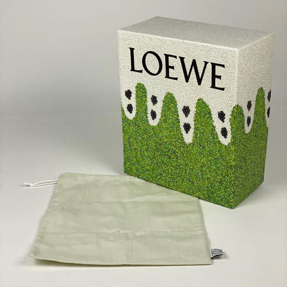 Loewe Slit Pochette Bag Anagram Bag Shoulder Bag Raffia Brown Women