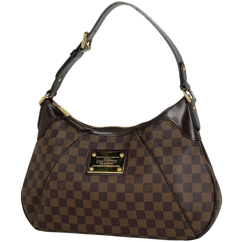 Louis Vuitton Thames GM One Shoulder Bag Damier Brown N48181 Ladies