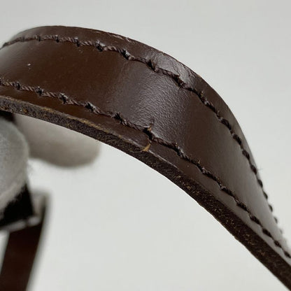 Louis Vuitton Papillon 26 Barrel Bag Tube Shape Handbag Damier Brown N51304