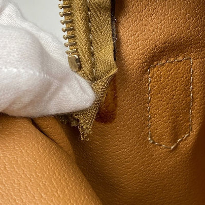 Celine Macadam Pattern Shoulder Bag Crossbody Shoulder Bag Coated Canvas Brown