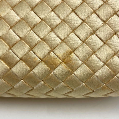 Bottega Veneta Intrecciato Shoulder Bag Braided Nappa Shoulder Bag Canvas Ivory