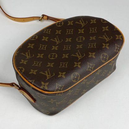 Louis Vuitton Blois Crossbody Shoulder Bag Monogram Brown M51221 Women