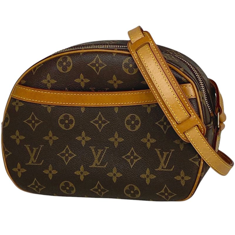 Louis Vuitton Blois Crossbody Shoulder Bag Monogram Brown M51221 Women