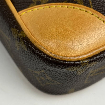 Louis Vuitton Danube Crossbody Shoulder Bag Monogram Brown M45266 Women
