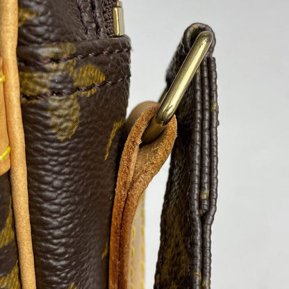Louis Vuitton Danube Crossbody Shoulder Bag Monogram Brown M45266 Women