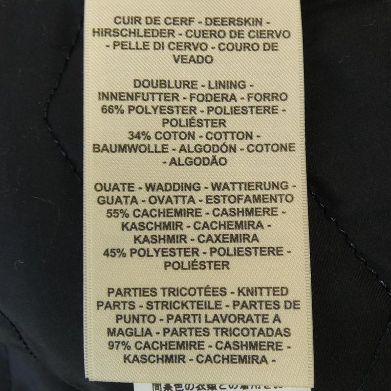 Hermes Clous De Sel 4h1122d2 Leather Coat