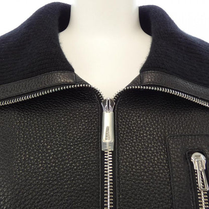 Hermes Clous De Sel 4h1122d2 Leather Coat