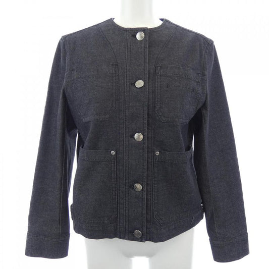 Hermes Crude Sel 2e0251dq Denim Jacket