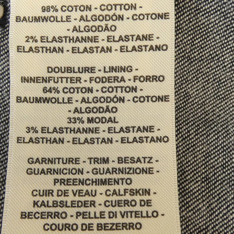 Hermes Crude Sel 2e0251dq Denim Jacket