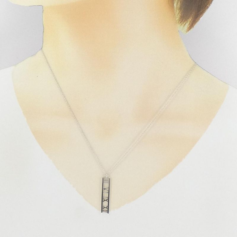 Tiffany & Co Atlas Open Bar Necklace