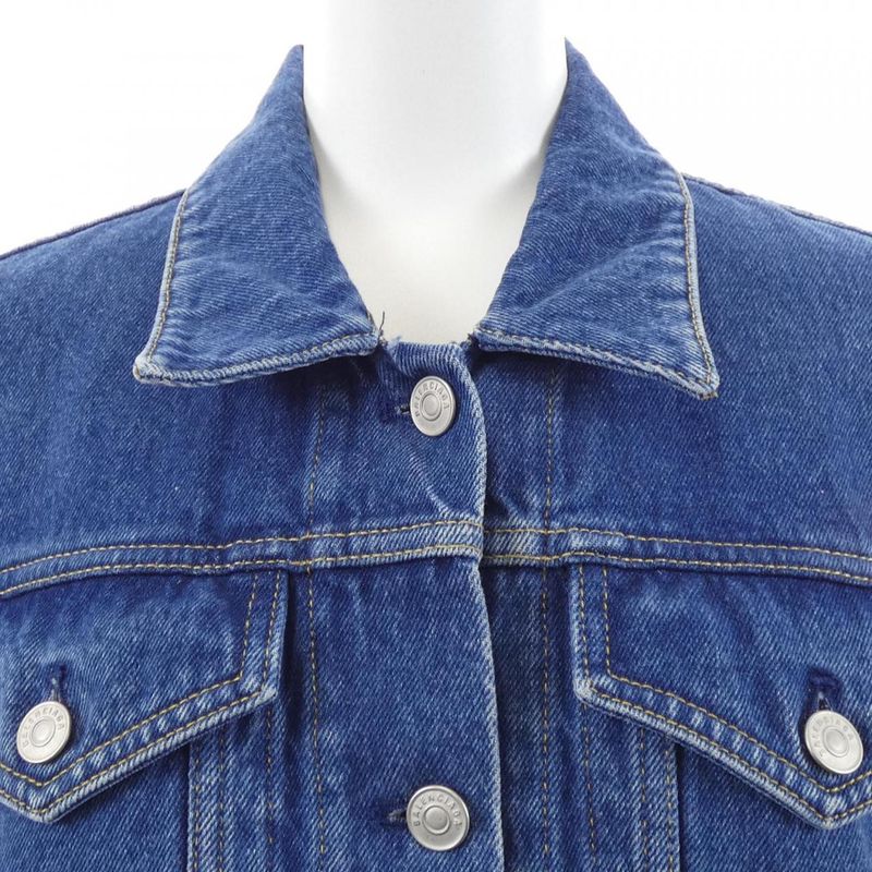Balenciaga 436242 Tsb06 Denim Jacket