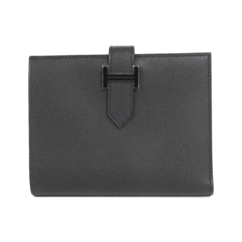 Hermes Bearn Compact Monochrome 085916ch Wallet