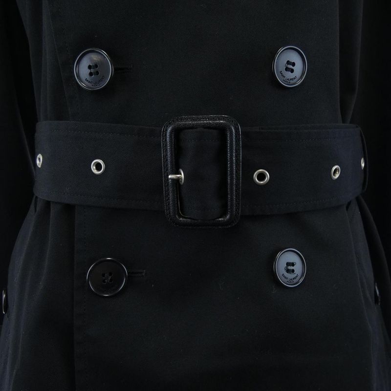 Saint Laurent 340114 Ya39b Trench Coat