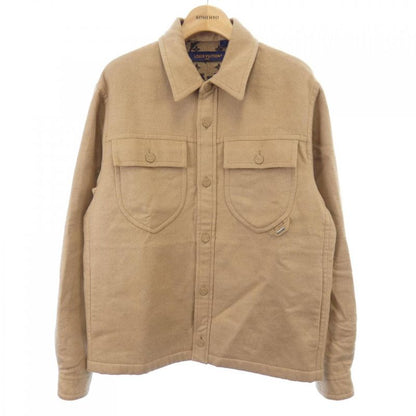 Louis Vuitton Double Face Wool Blend Over Shirt Hqb42efrw Jacket