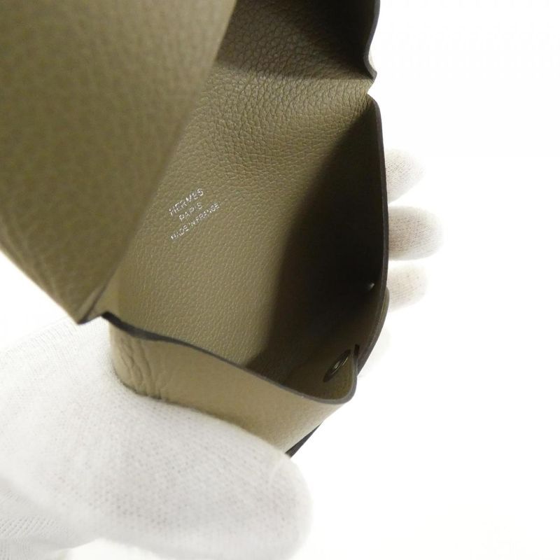 Hermes Calvi 064954ck Card Case