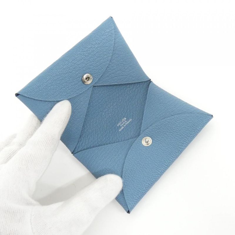 Hermes Calvi 044166ck Card Case