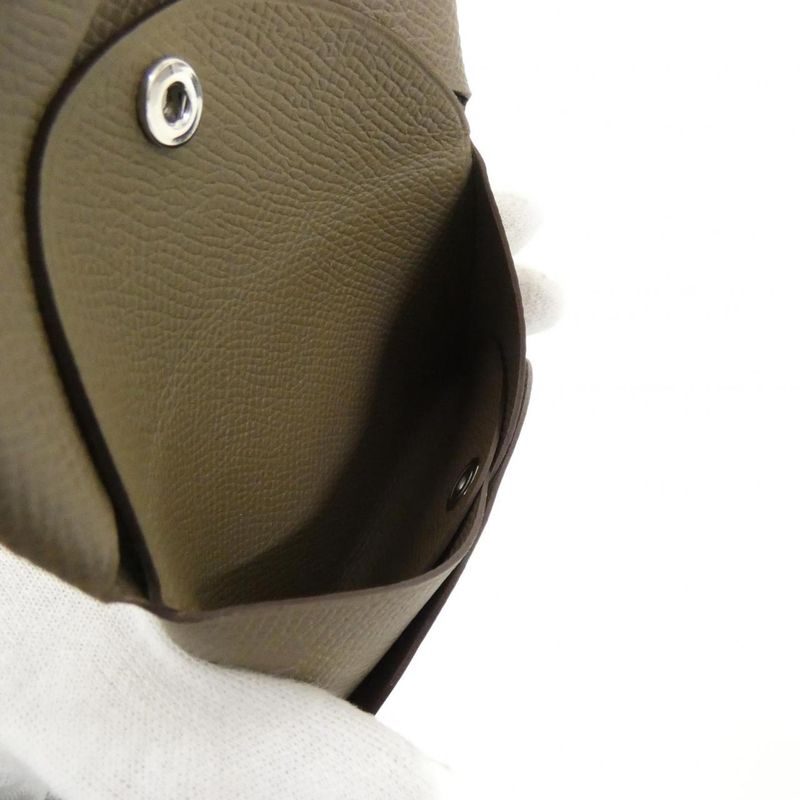 Hermes Calvi Duo 083035ck Coin Case