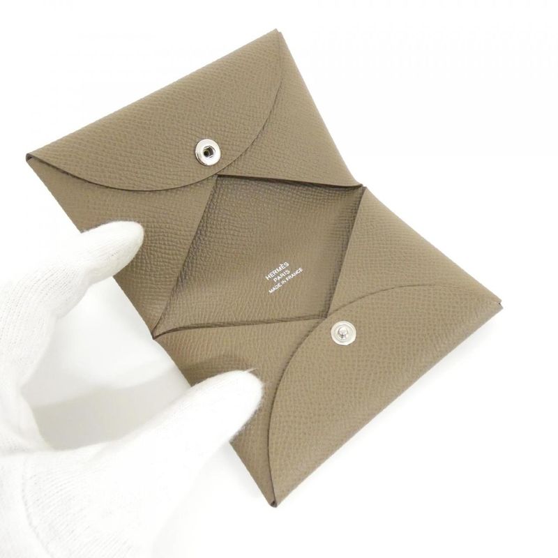 Hermes Calvi 044164ck Card Case