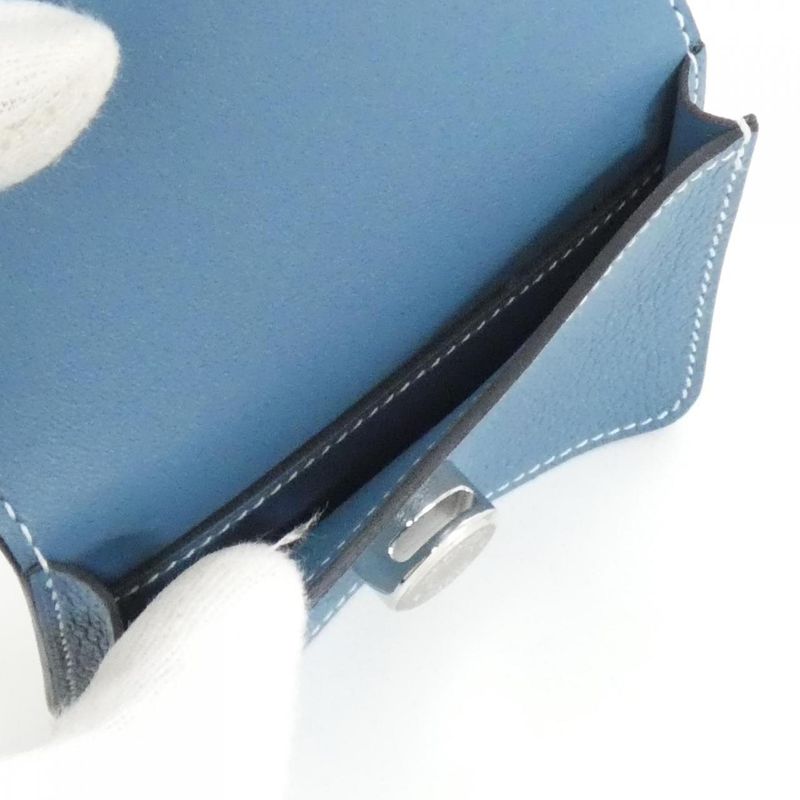 Hermes Dogon 066383ck Card Case