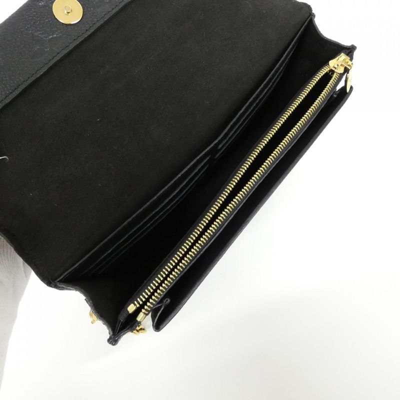 Louis Vuitton Monogram Empreinte Portefeuille Vavin Chain M67839 Chain Wallet