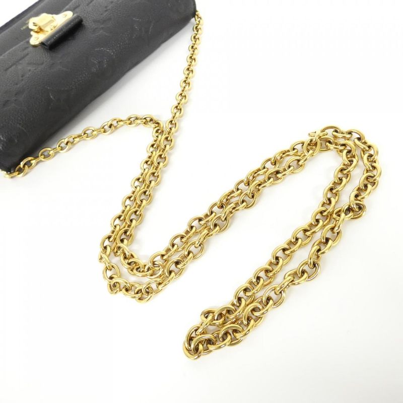 Louis Vuitton Monogram Empreinte Portefeuille Vavin Chain M67839 Chain Wallet